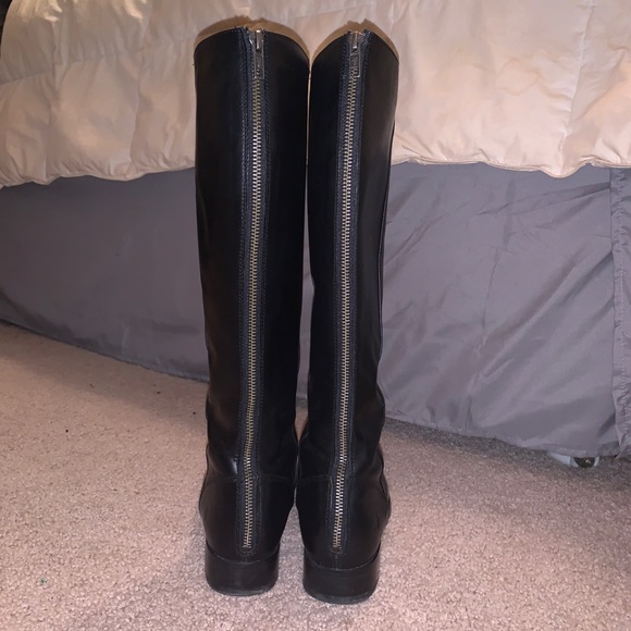 Frye Melissa Stud Back Riding Boots - Picture 3 of 5